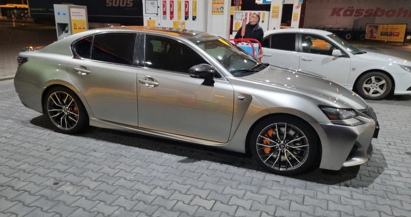Lexus GS cena 199000 przebieg: 85000, rok produkcji 2015 z Pajęczno małe 529